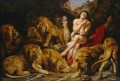 Sir Peter Paul Rubens Daniel dans la fosse aux lions
